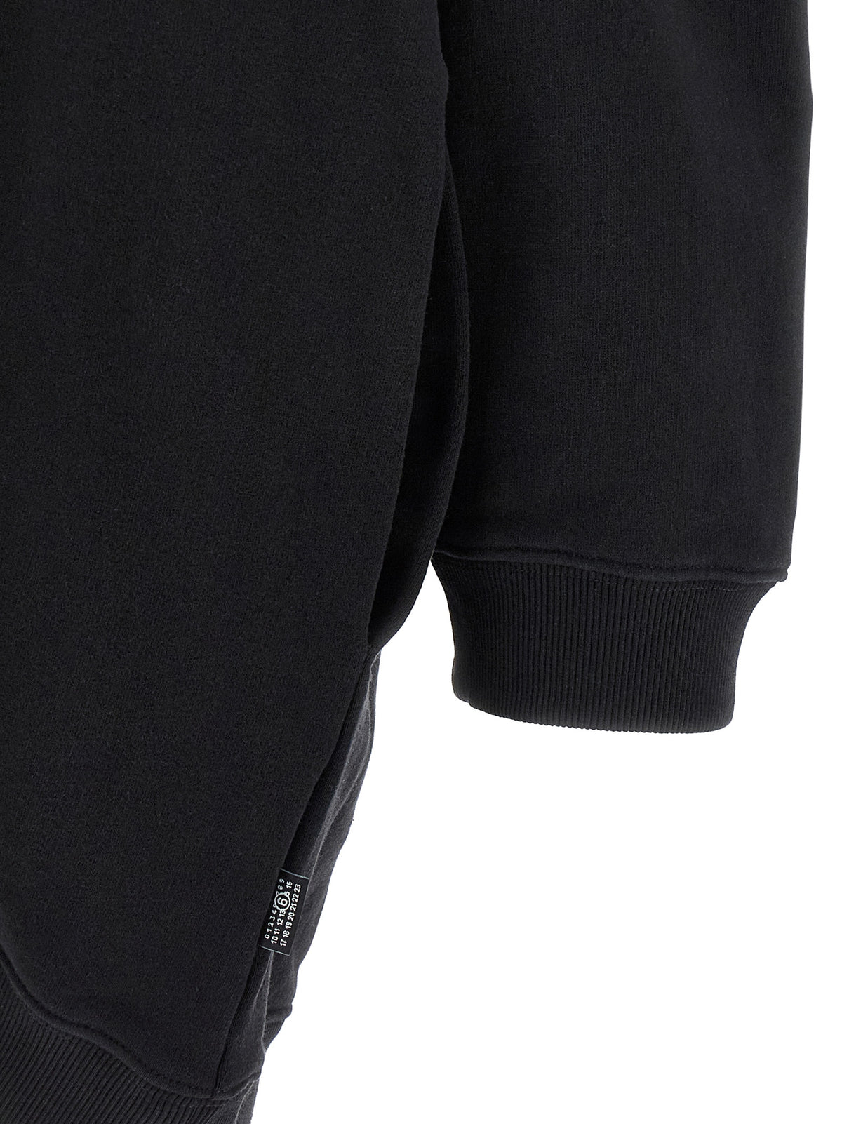 MM6 Maison Margiela Black Cotton Short Dress