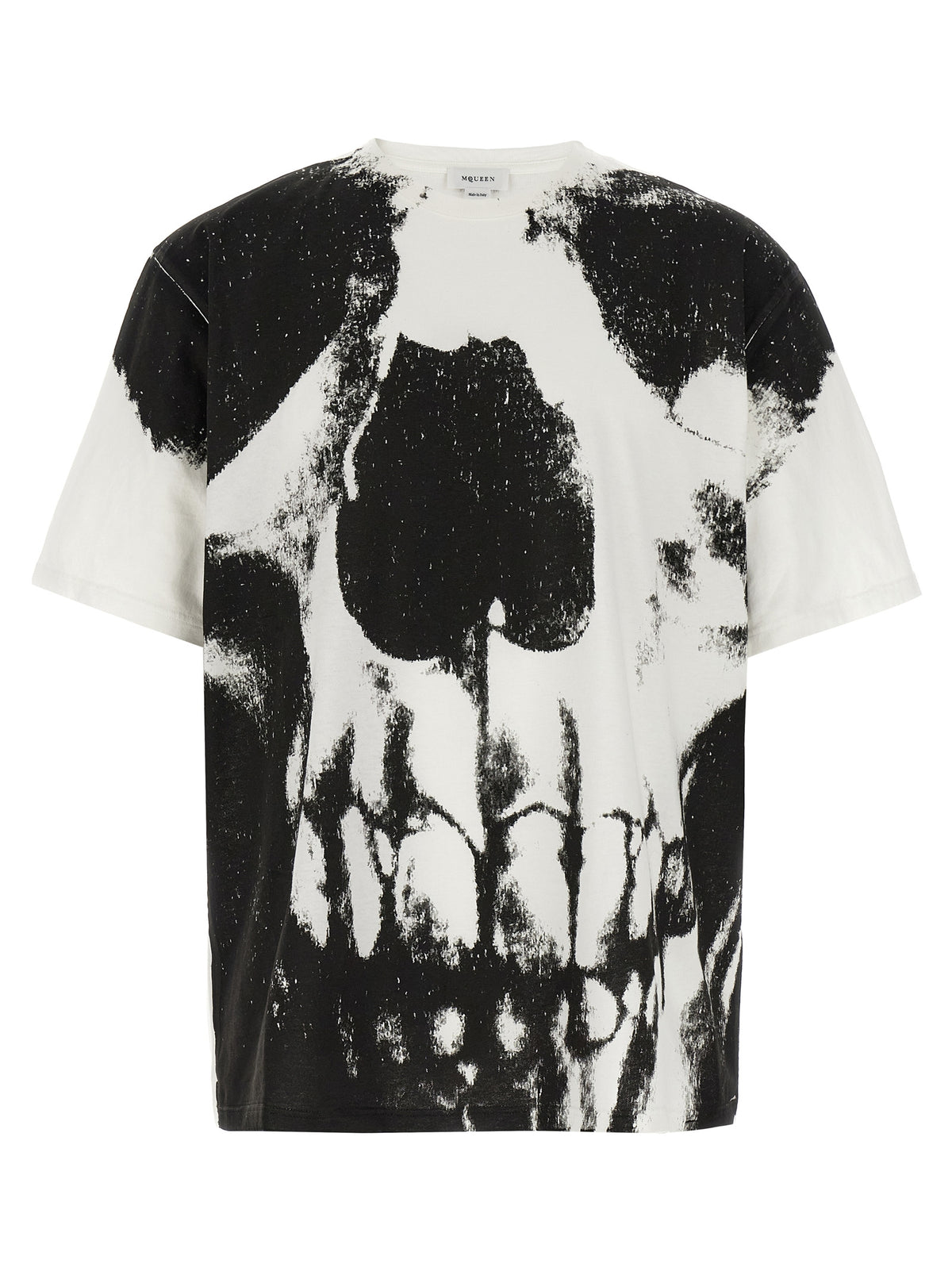 Alexander McQueen Bicolor Cotton T-Shirt