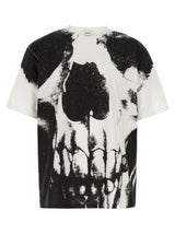 Alexander McQueen Bicolor Cotton T-Shirt