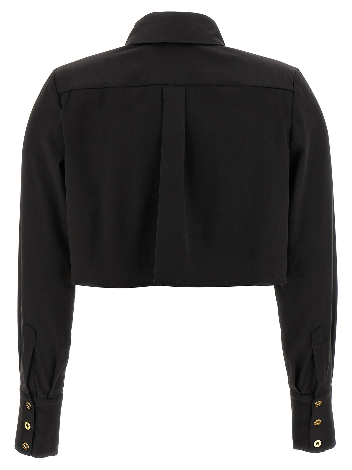 Chemisier noir en lycra Elisabetta Franchi