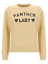 Valentino Garavani Beige Cotton Sweatshirt - Panther Lady