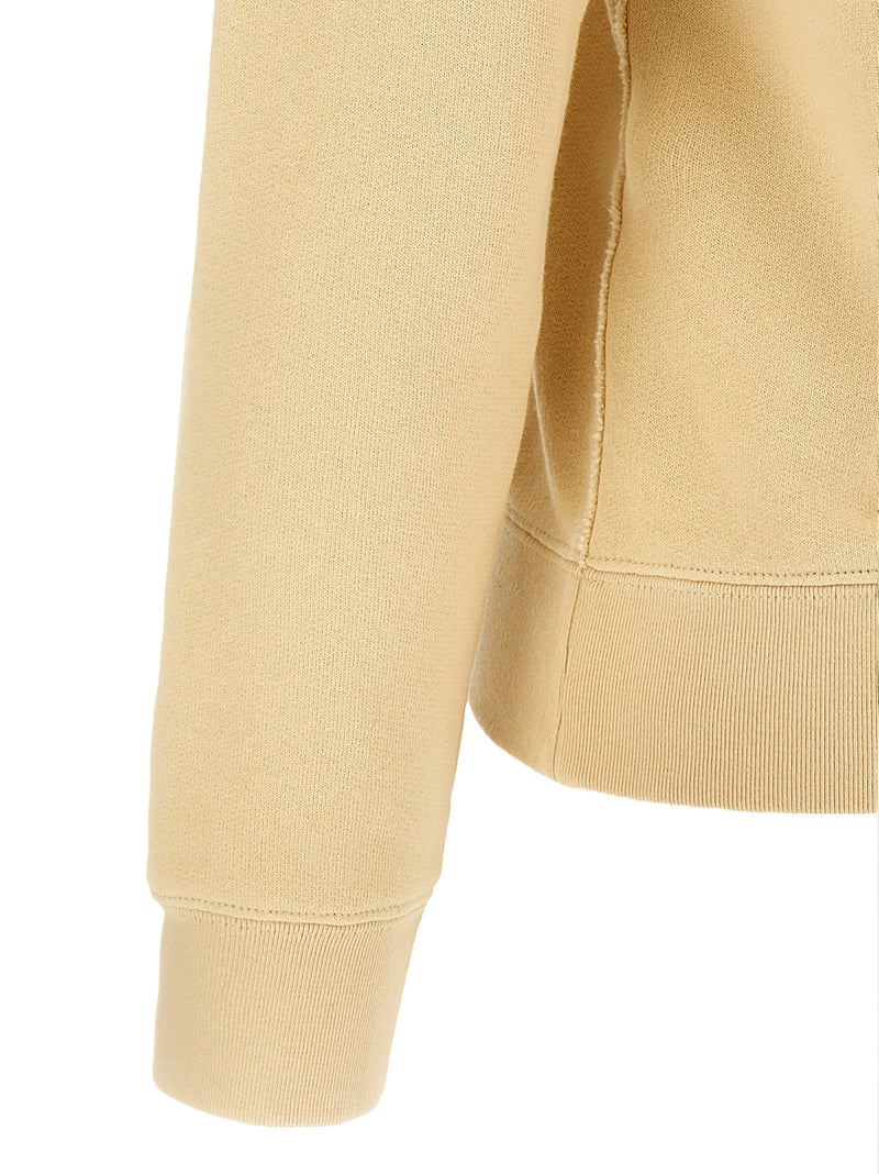 Valentino Garavani Beige Cotton Panther Lady Sweatshirt