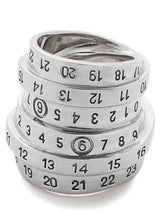 MM6 Maison Margiela Silver Brass Ring - Avant-Garde Accessory