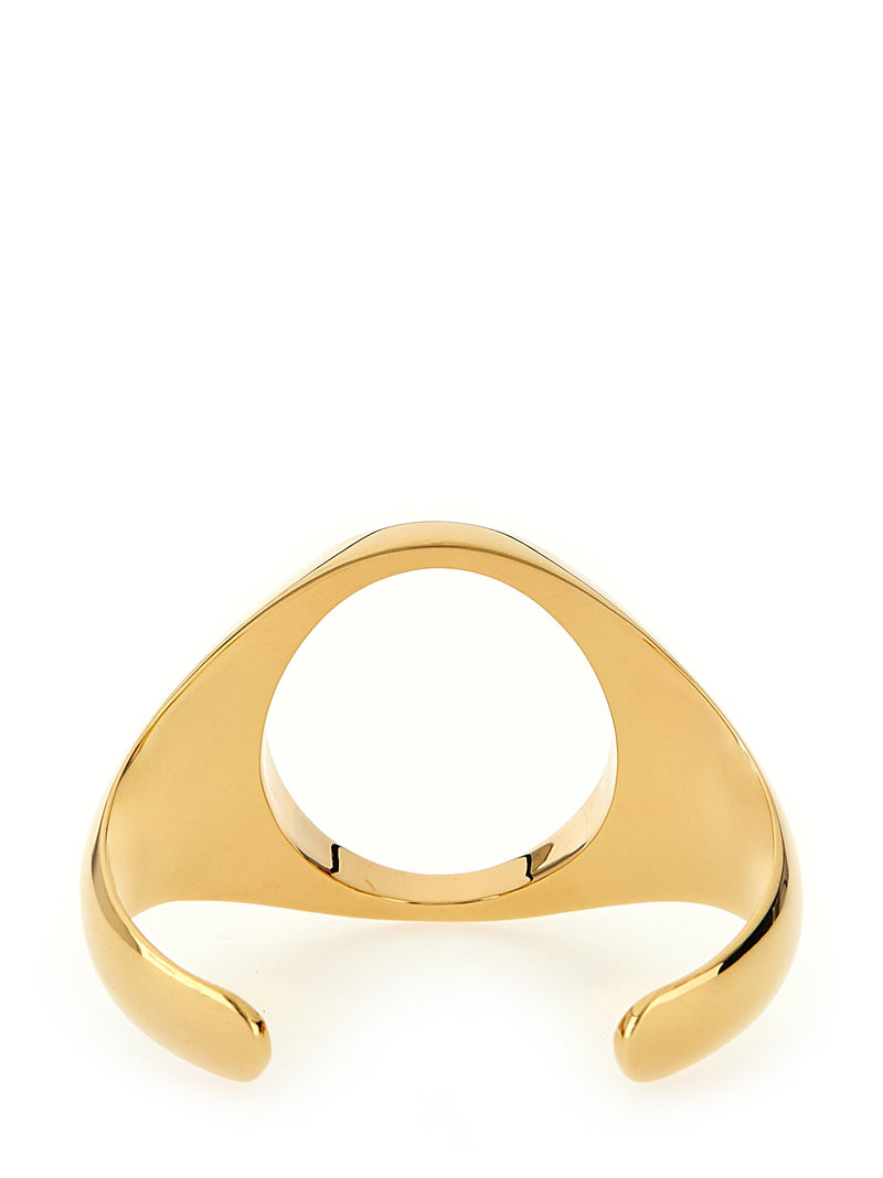 Bracelet en laiton doré MM6 Maison Margiela