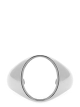 MM6 Maison Margiela Silver Brass Bracelet - Avant-Garde Elegance
