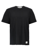 Department 5 Black Cotton T-Shirt