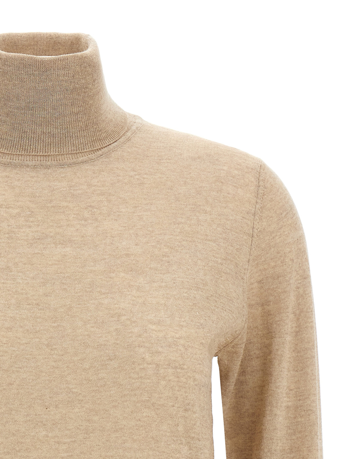 Cardigan Golden Goose en Laine Vierge Beige