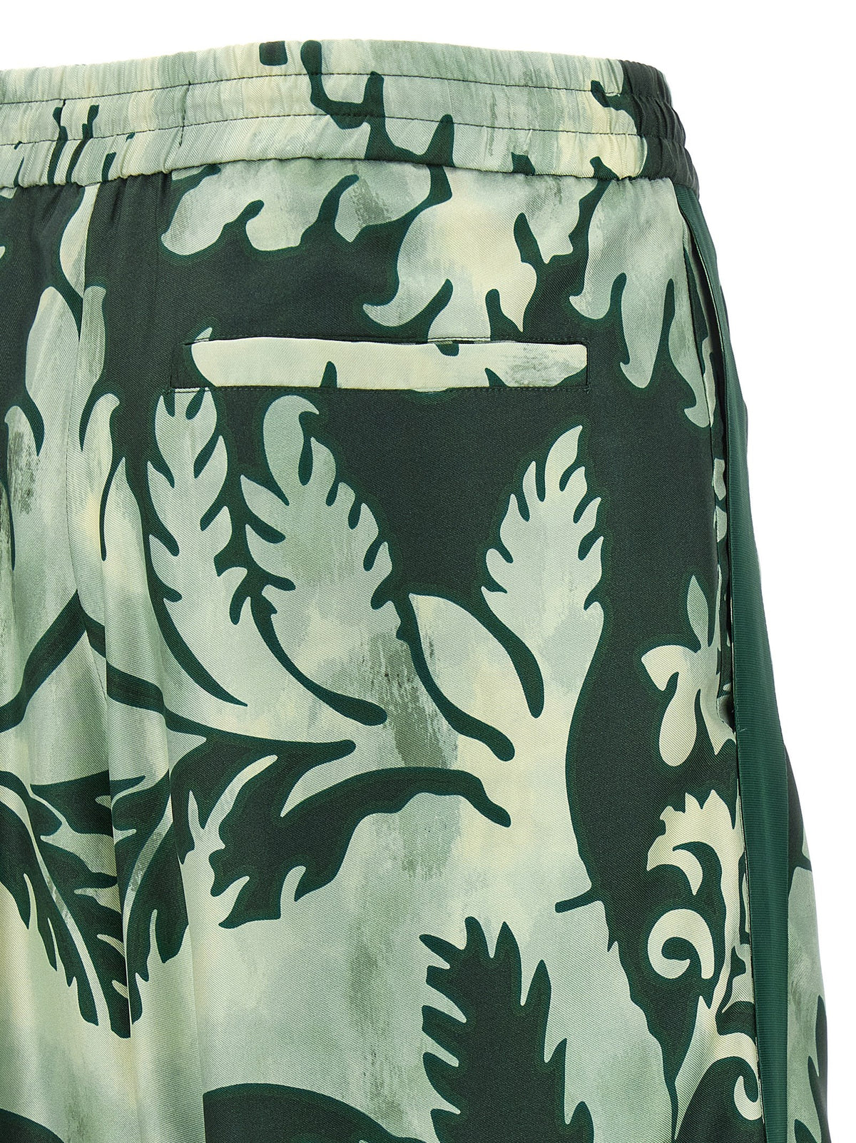 F.R.S. - FOR RESTLESS SLEEPERS Bicolor Silk Casual Pants