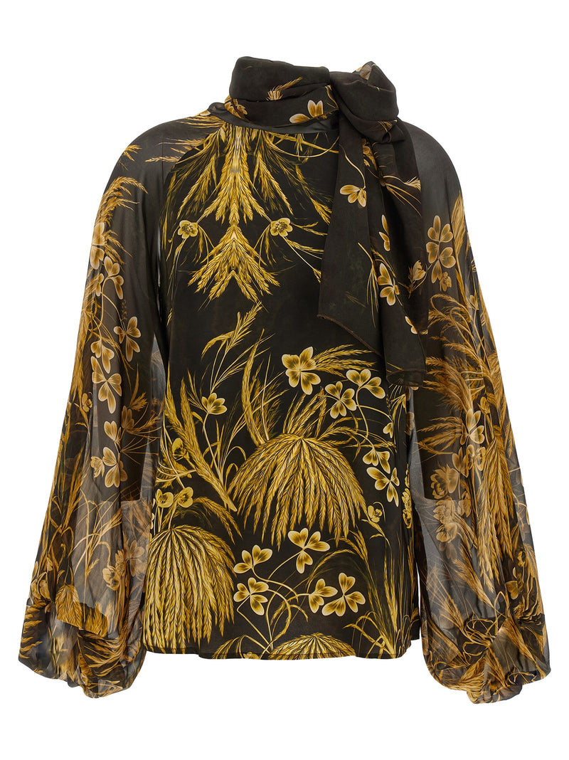 F.R.S. - FOR RESTLESS SLEEPERS Multicolor Viscose Blouse