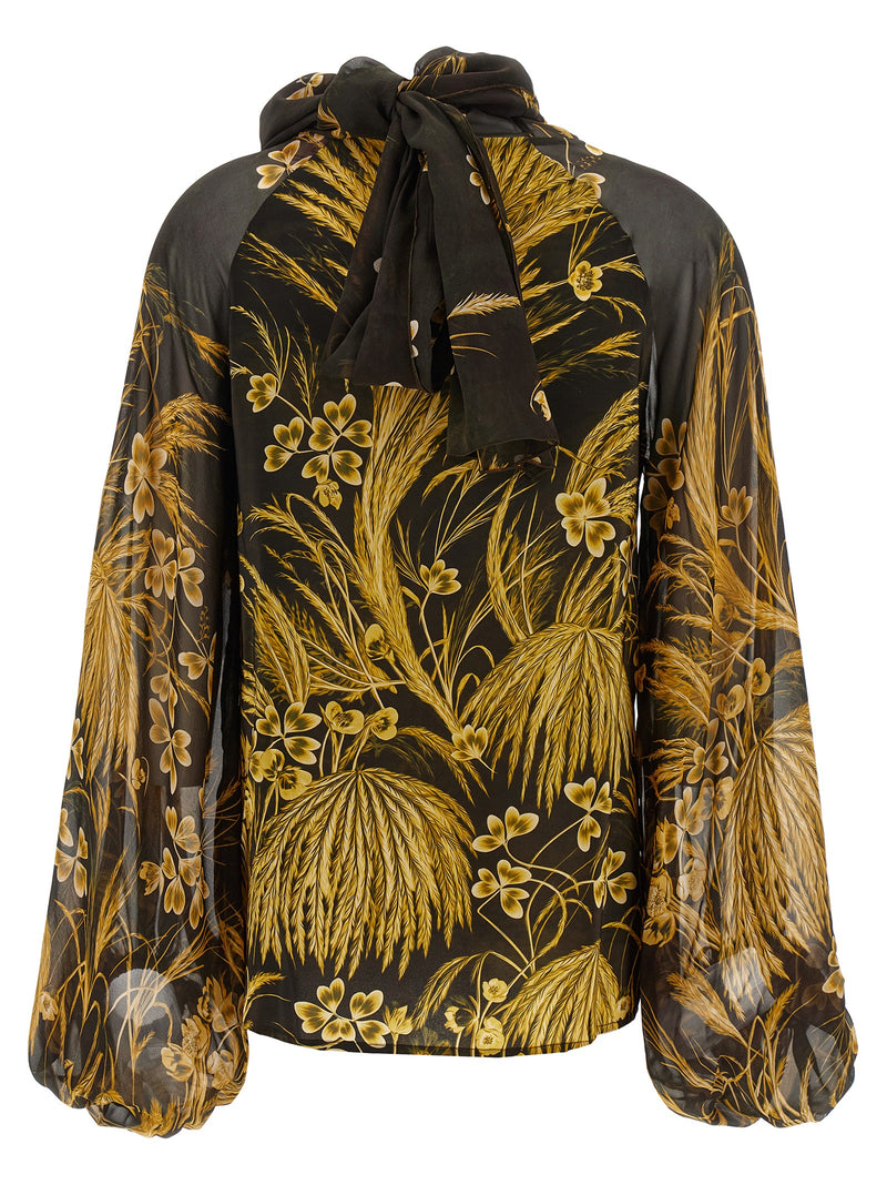 F.R.S. - FOR RESTLESS SLEEPERS Multicolor Viscose Blouse