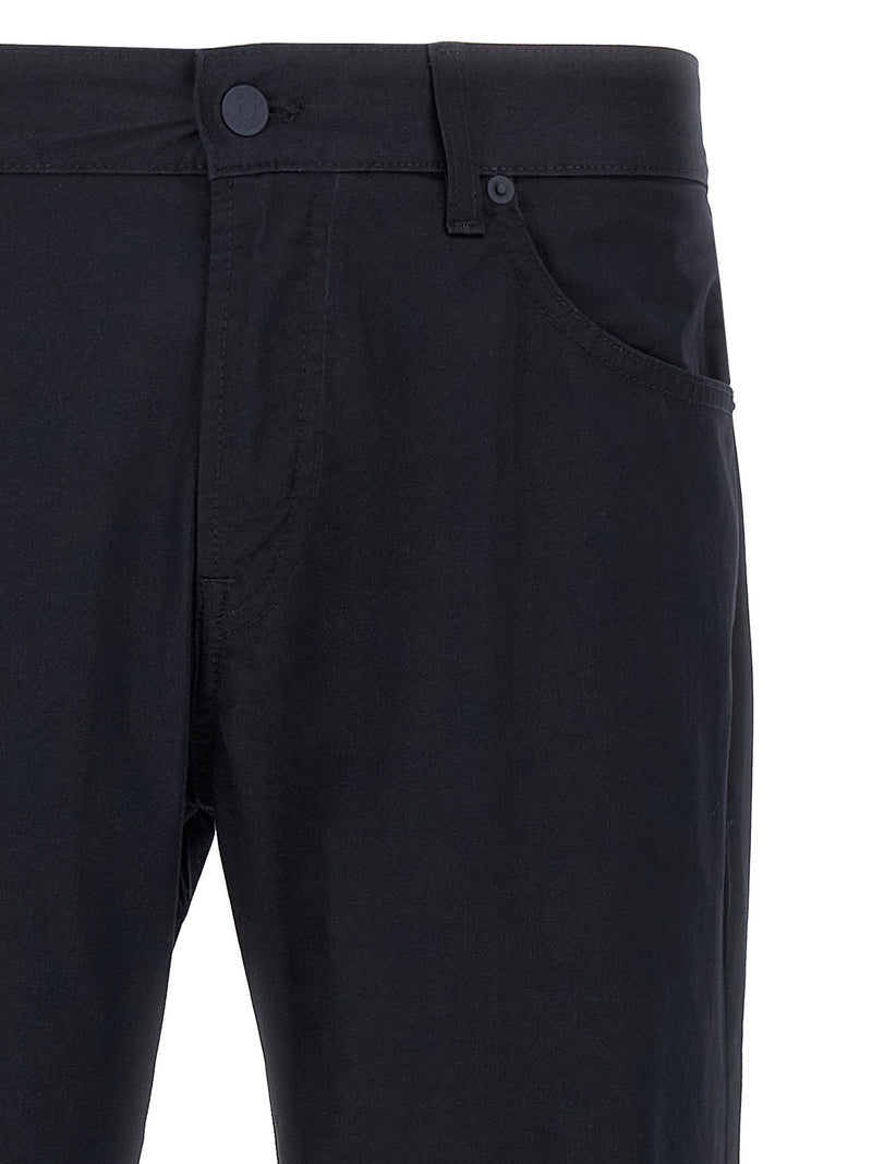 Hugo Boss Blue Cotton Casual Pants
