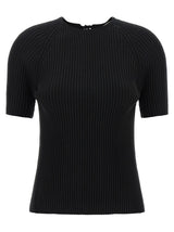 Tory Burch Black Cotton Cardigan