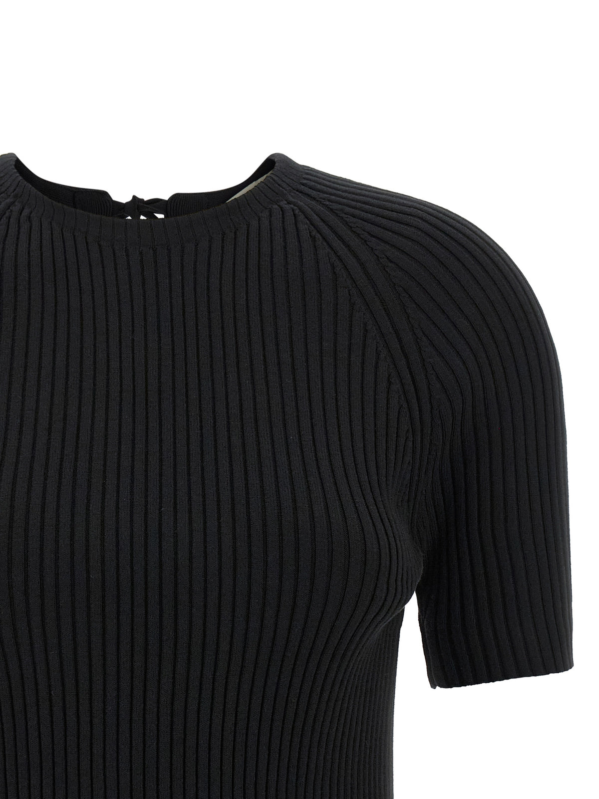 Tory Burch Black Cotton Cardigan