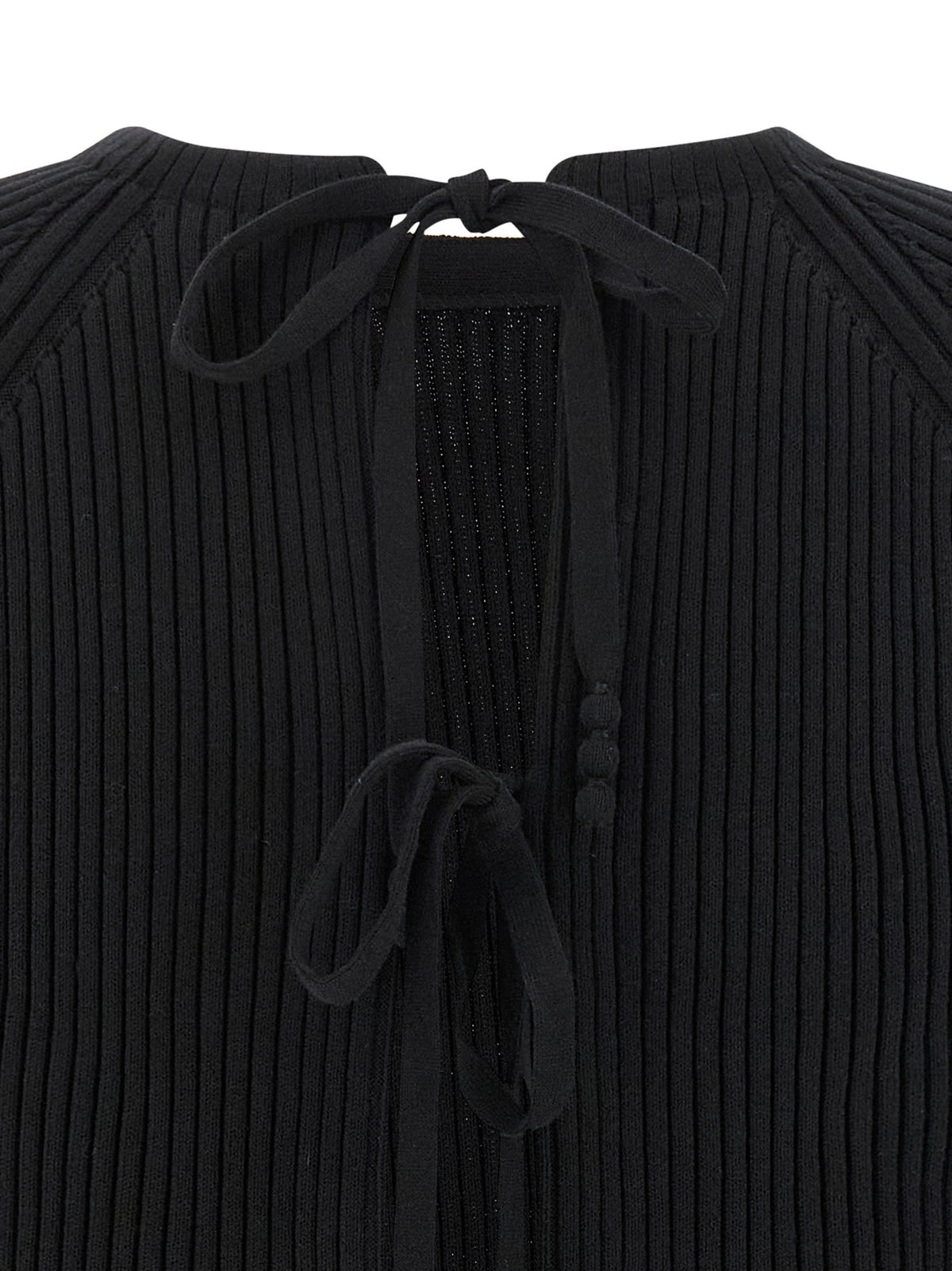Tory Burch Black Cotton Cardigan
