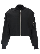 Jean Paul Gaultier Black Polyethylene Bomber