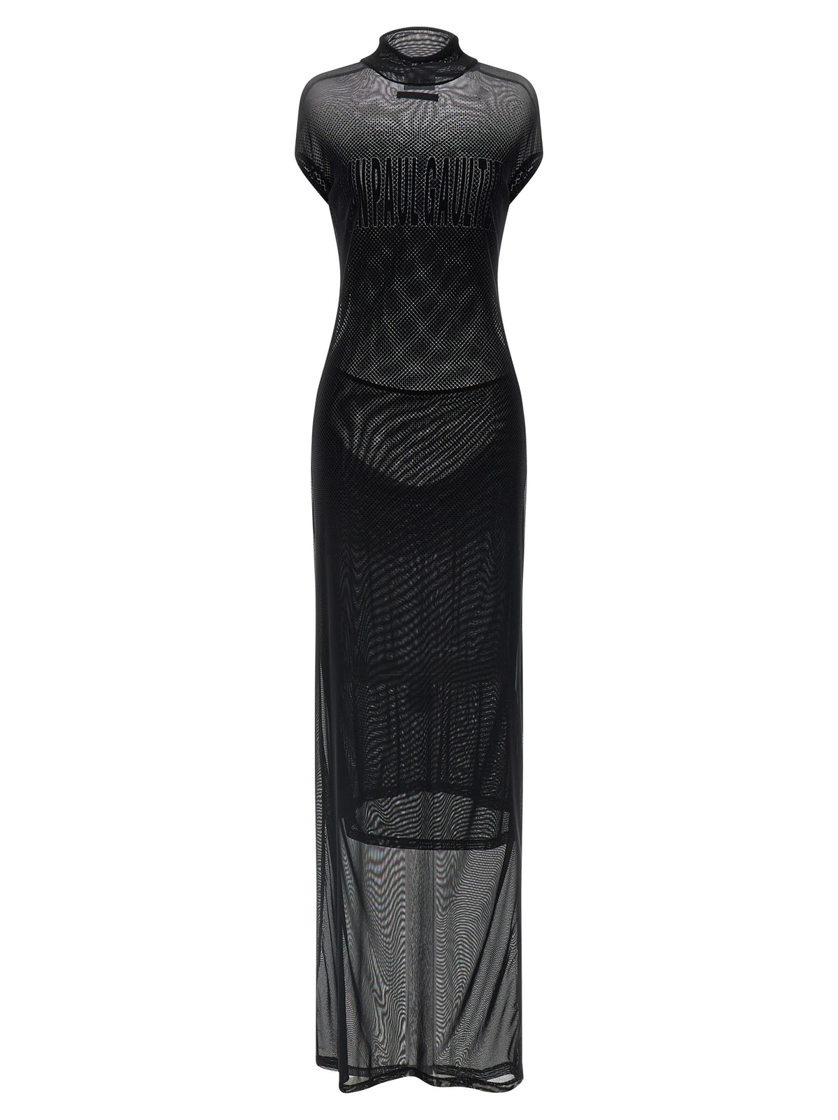 Jean Paul Gaultier Black Polyamide Long Dress