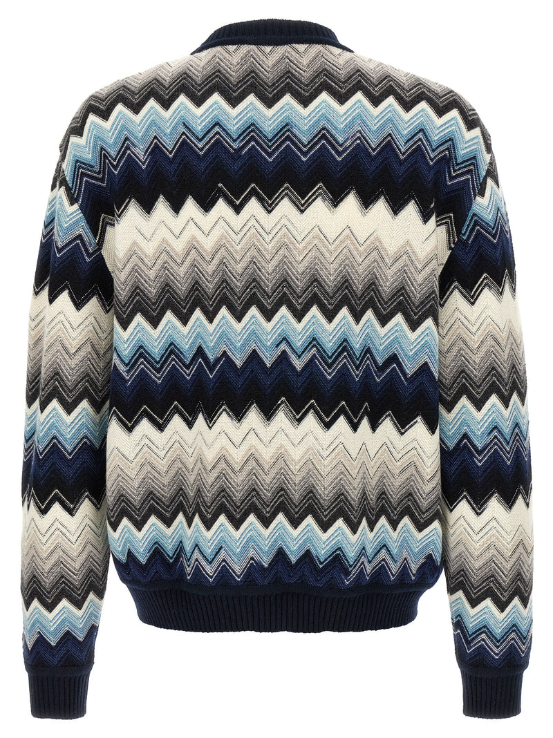 Missoni Caperdoni Multicolor Wool Cardigan for Men