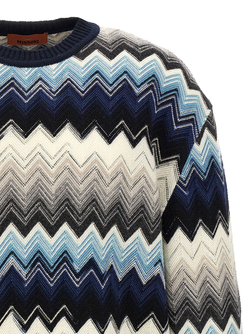 Missoni Caperdoni Multicolor Wool Cardigan for Men