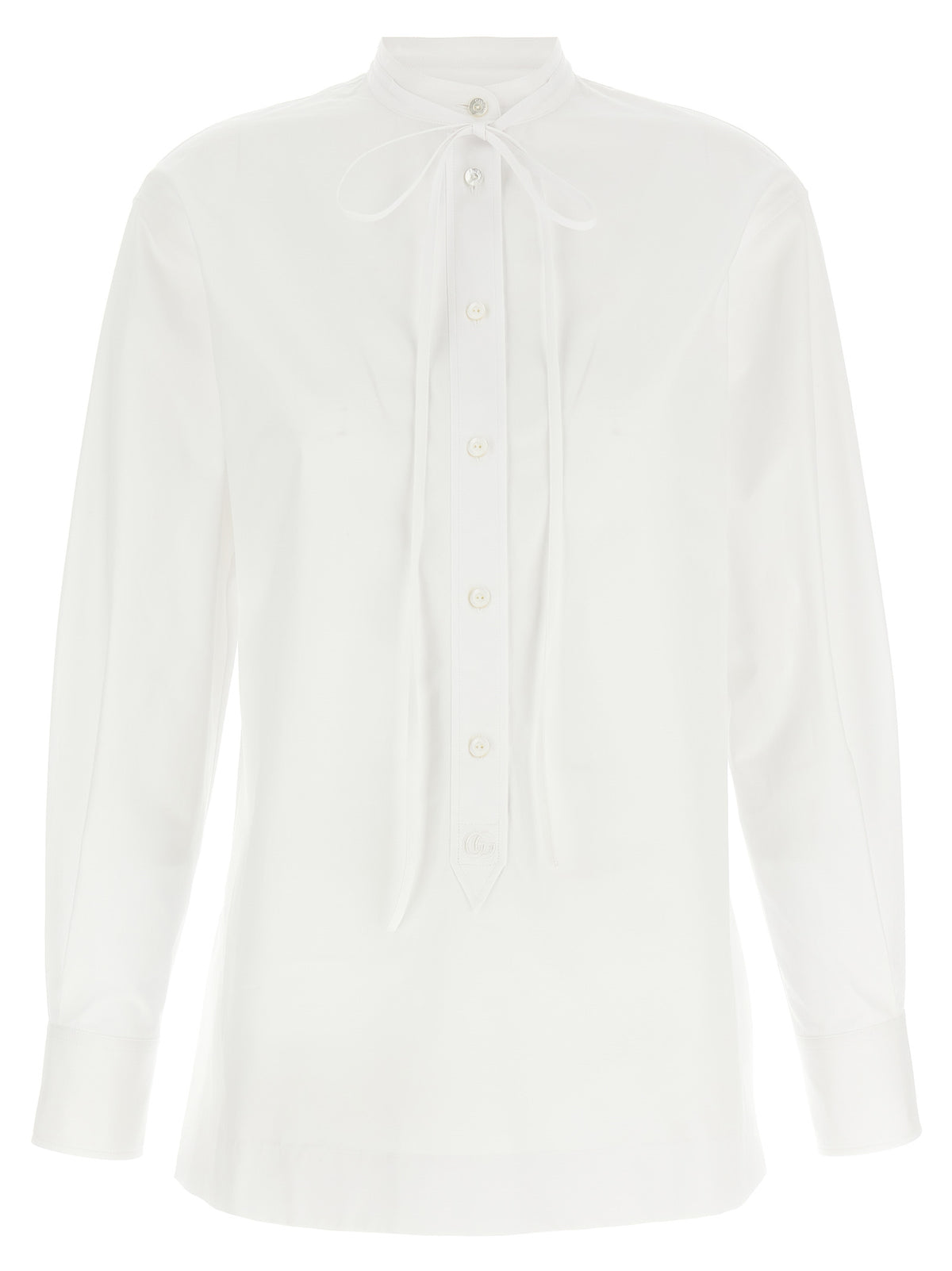 Chemisier en coton blanc Gucci