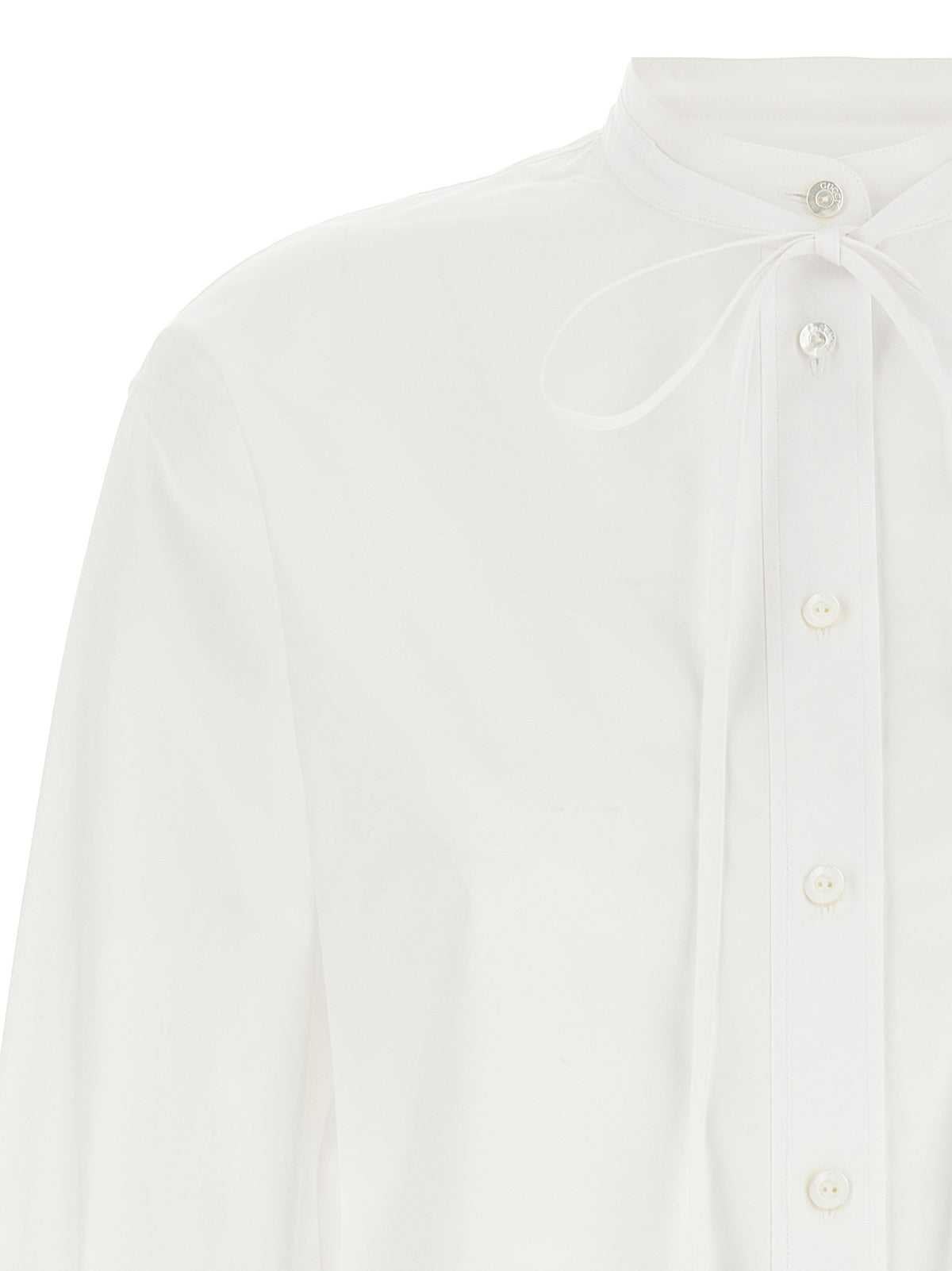 Chemisier en coton blanc Gucci