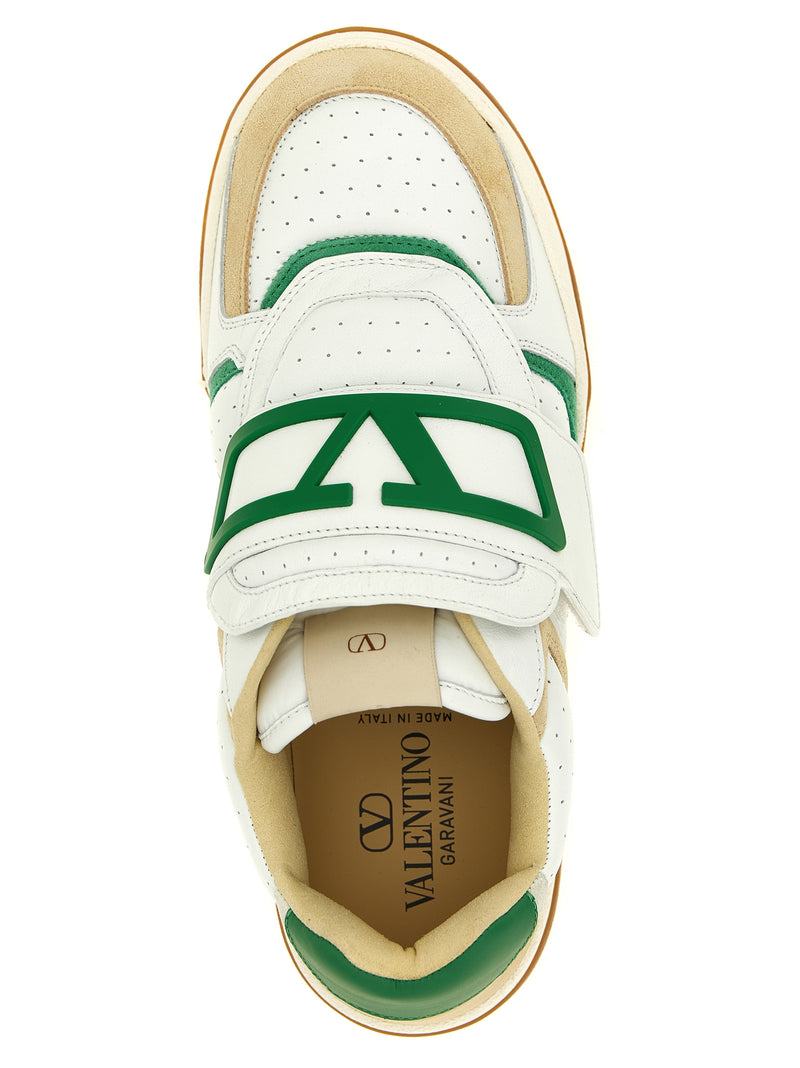 Baskets Athlétiques en Cuir Multicolore Valentino Garavani