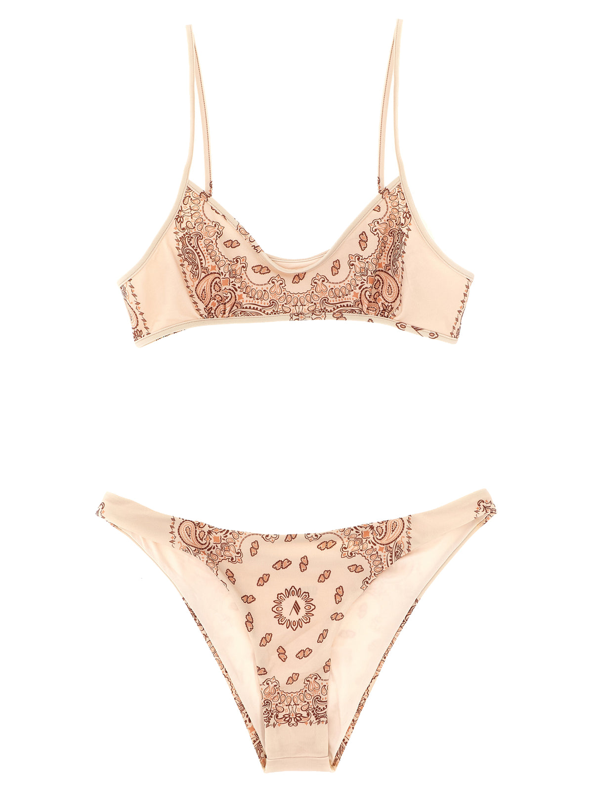 Le bikini en polyamide multicolore The Attico