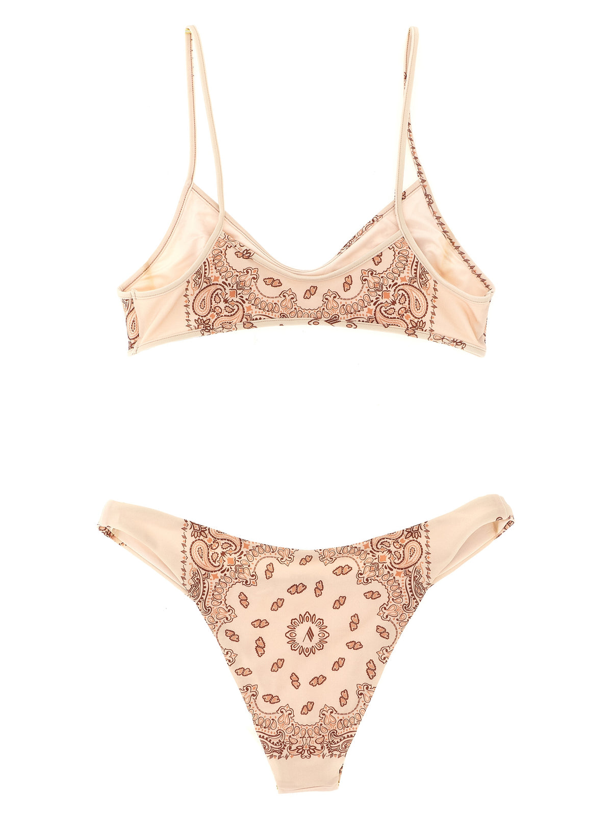 Le bikini en polyamide multicolore The Attico