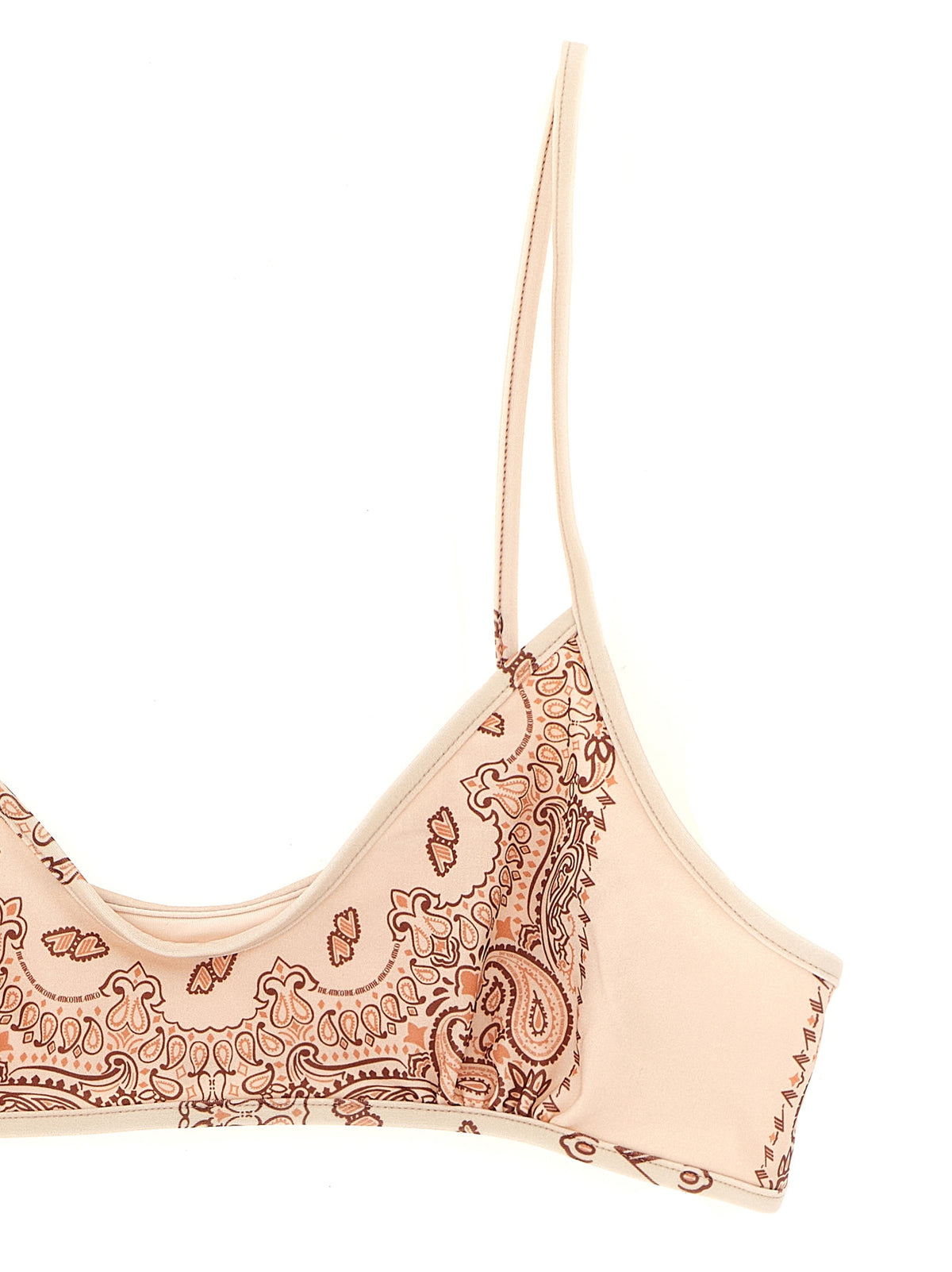 Le bikini en polyamide multicolore The Attico