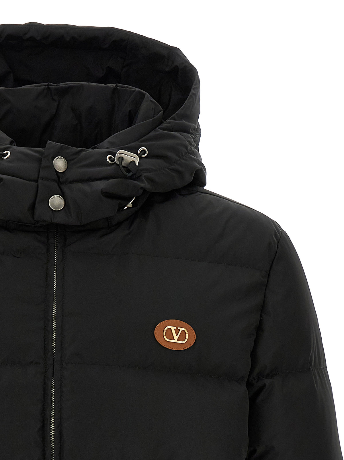 Valentino Garavani Black Padded ‘VLogo Signature’ Jacket
