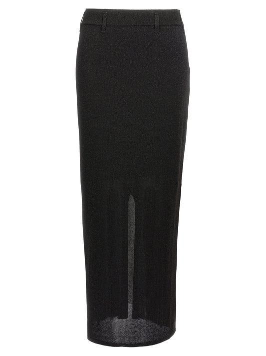 Mini-jupe Missoni en polyester noir