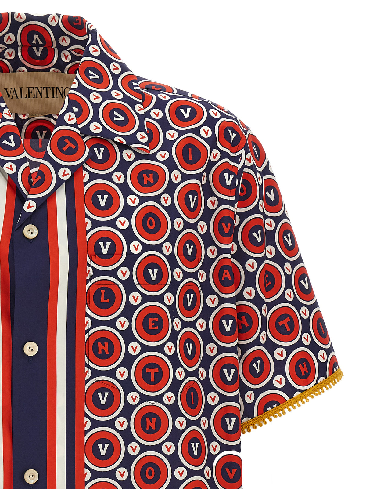 Blouse Valentino Garavani en coton multicolore