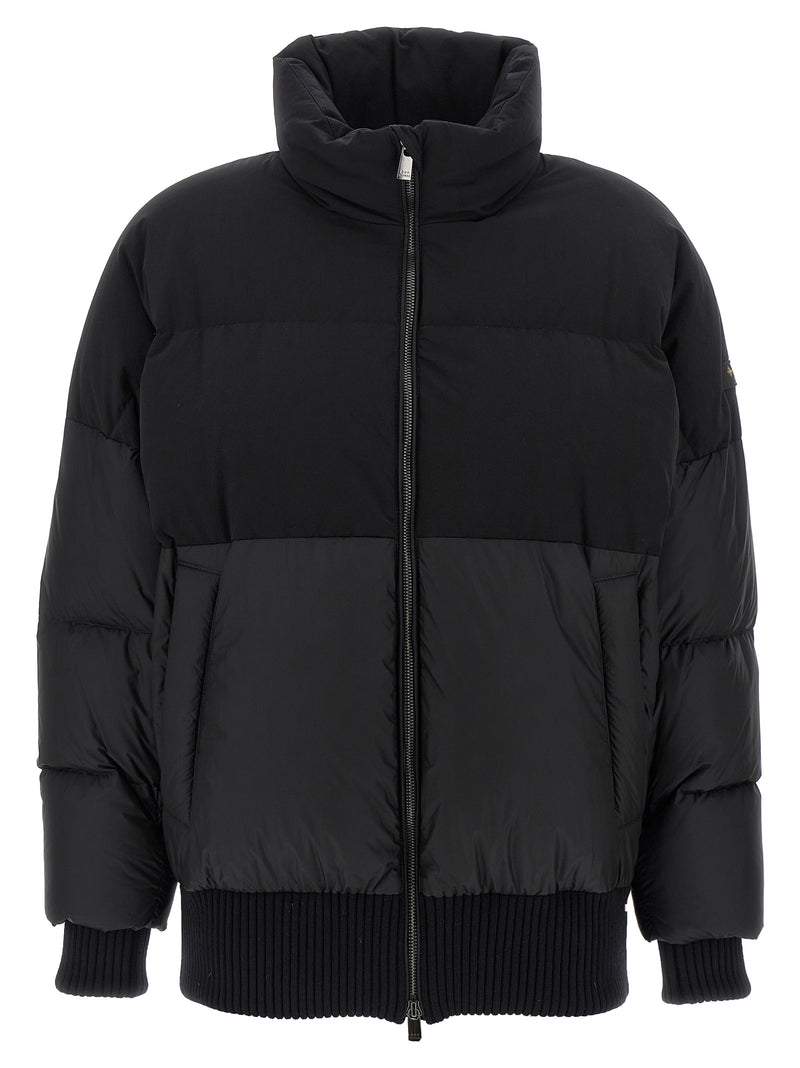 Tatras Arnica Black Nylon Bomber Jacket