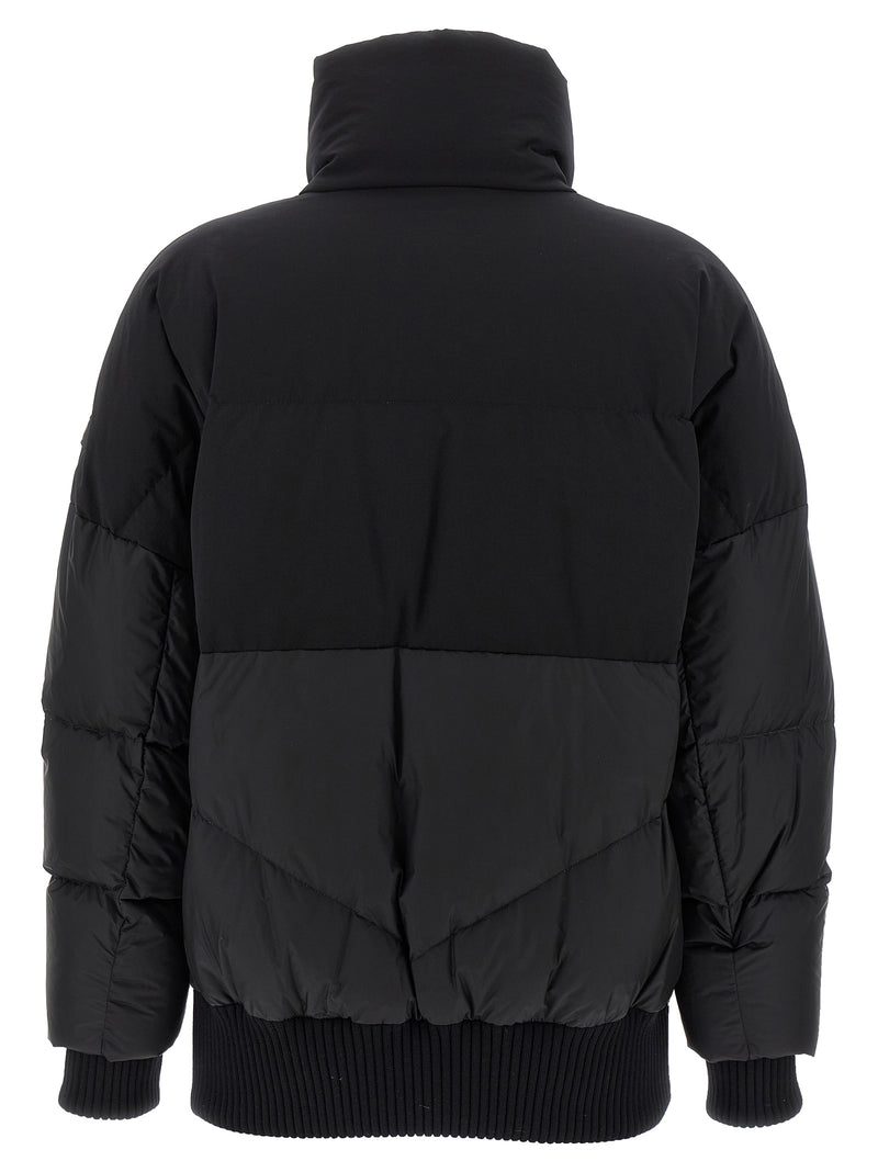 Tatras Arnica Black Nylon Bomber Jacket
