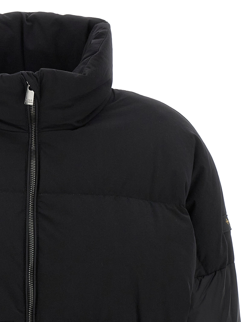 Tatras Arnica Black Nylon Bomber Jacket
