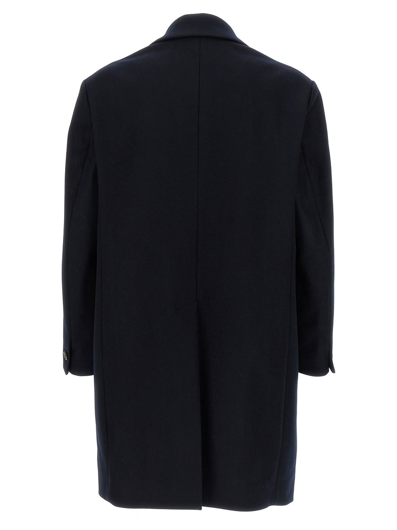 BARENA Blue Wool Coat