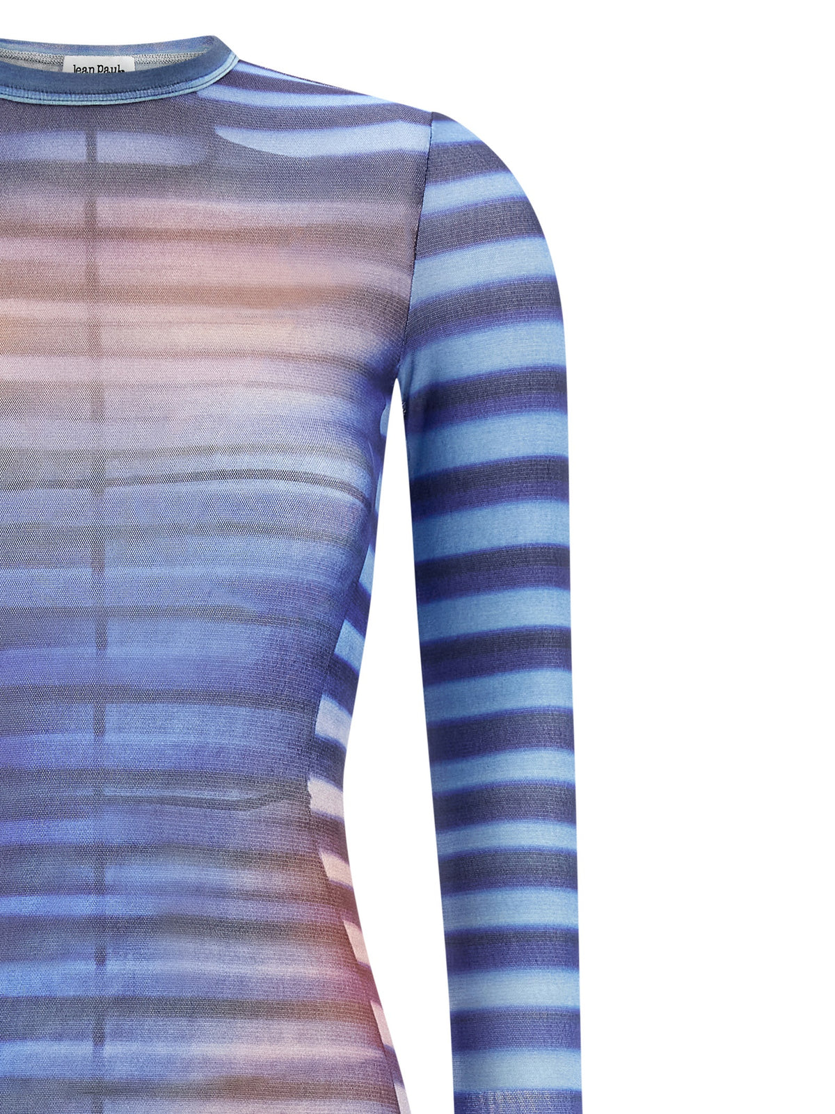 Robe longue Jean Paul Gaultier multicolore en polyamide