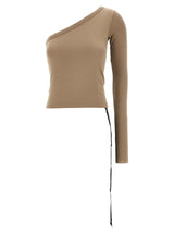 Chemise en coton beige DRKSHDW