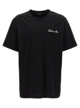 T-shirt Balmain bicolore en coton