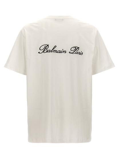 Balmain Bicolor Cotton T-Shirt