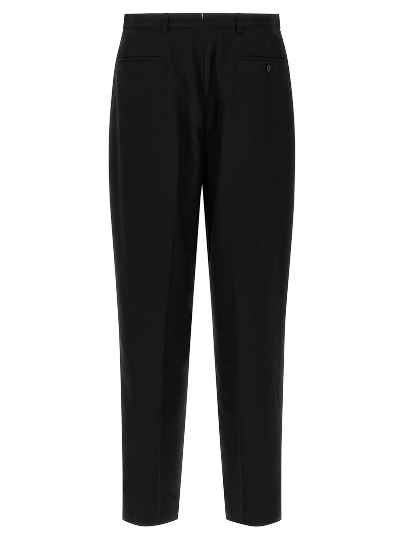 CELLAR DOOR Black Polyester Dress Pants