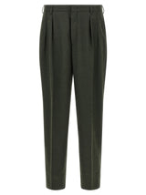 CELLAR DOOR Lucio Bicolor Polyester Dress Pants