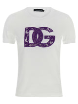 Dolce & Gabbana White Cotton T-Shirt
