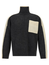 J.W.Anderson Gray Elastane Cardigan