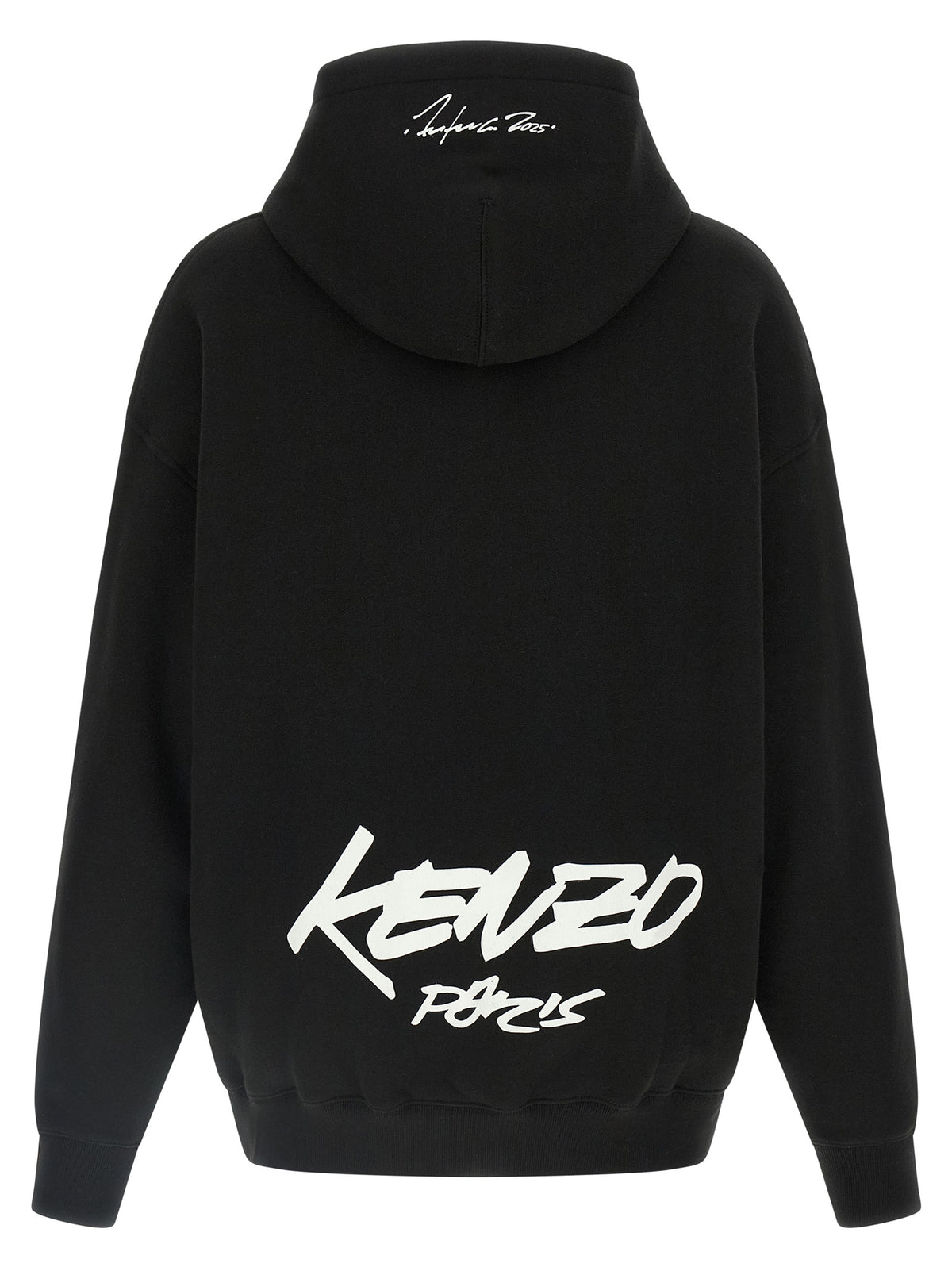 Kenzo Black Cotton Hoodie