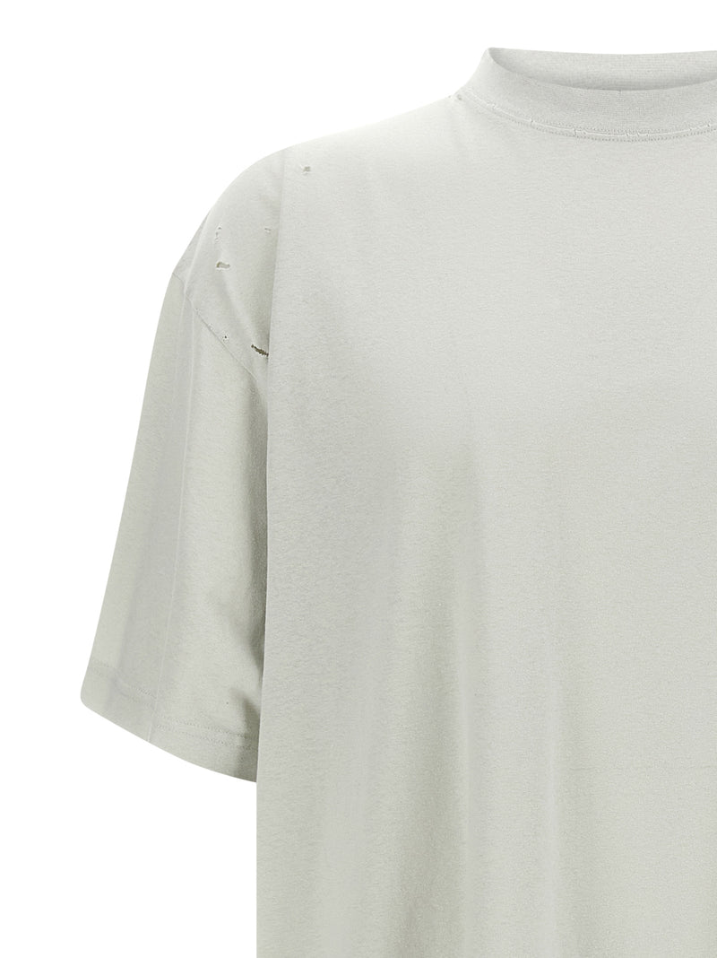 T-shirt Balenciaga en coton beige