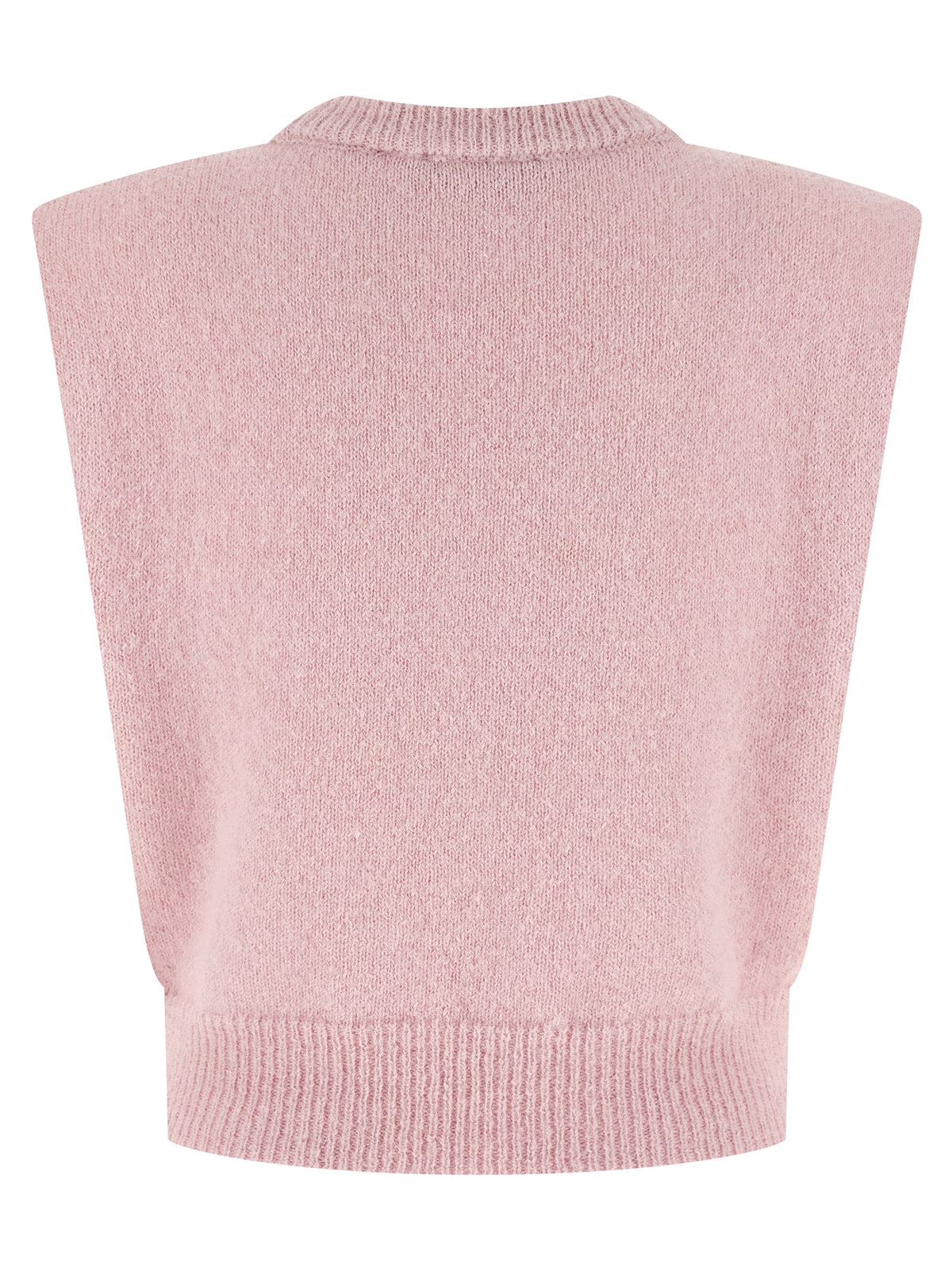 ROTATE BIRGER CHRISTENSEN Multicolor Wool Sleeveless Jacket