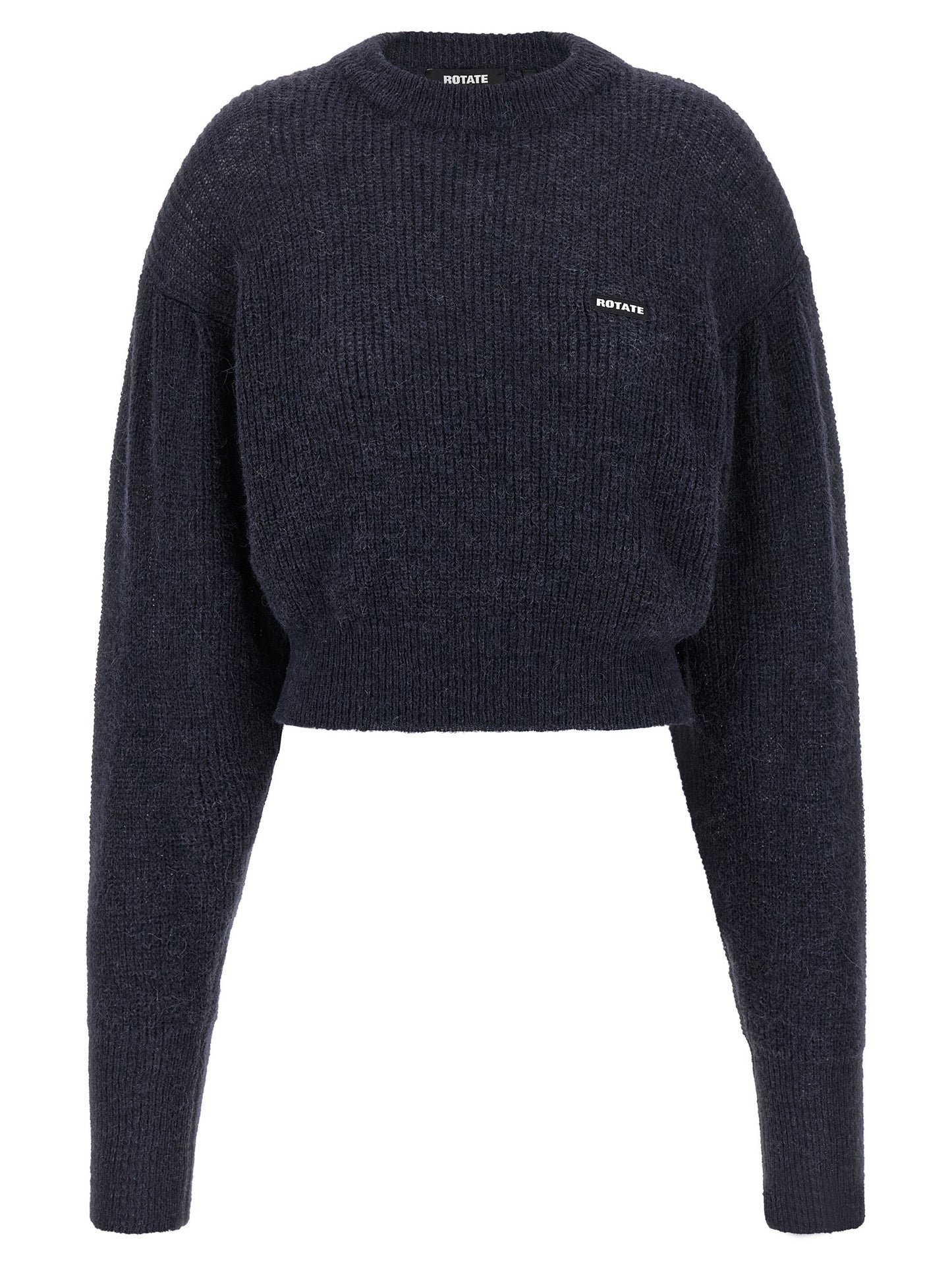 ROTATE BIRGER CHRISTENSEN Blue Wool Cardigan