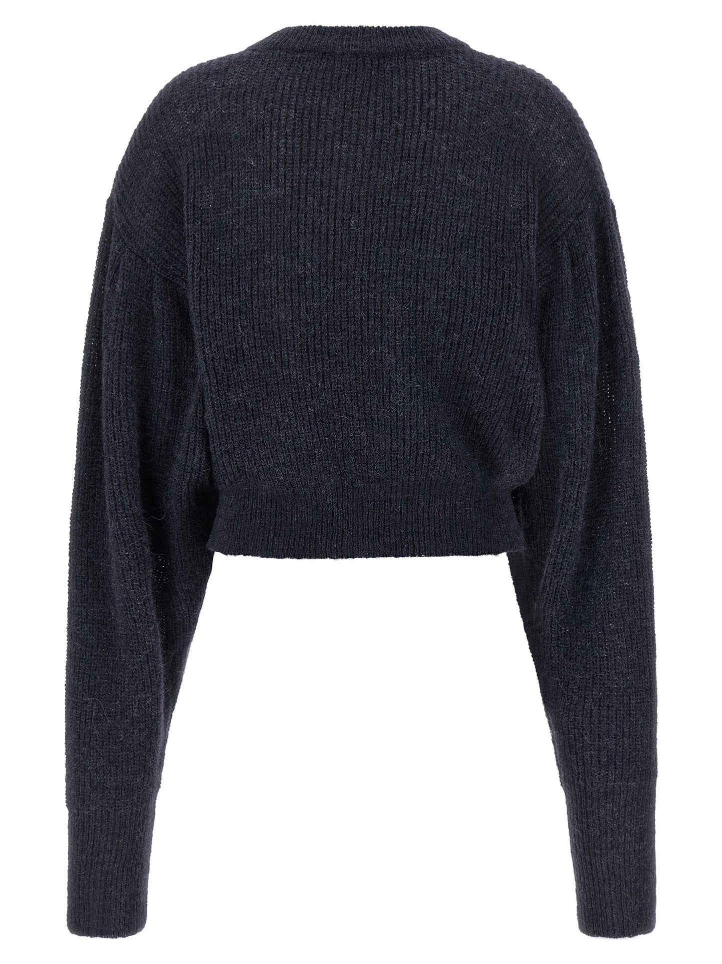 ROTATE BIRGER CHRISTENSEN Blue Wool Cardigan