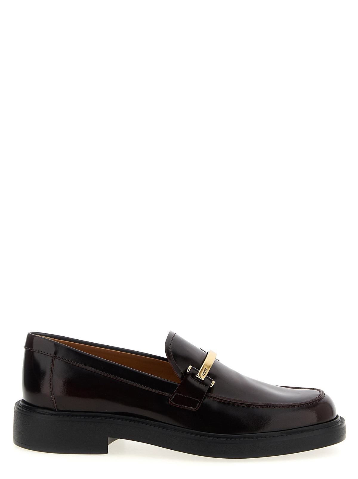 Mocassins Tod's en veau bordeaux