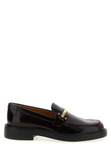 Mocassins Tod's en veau bordeaux